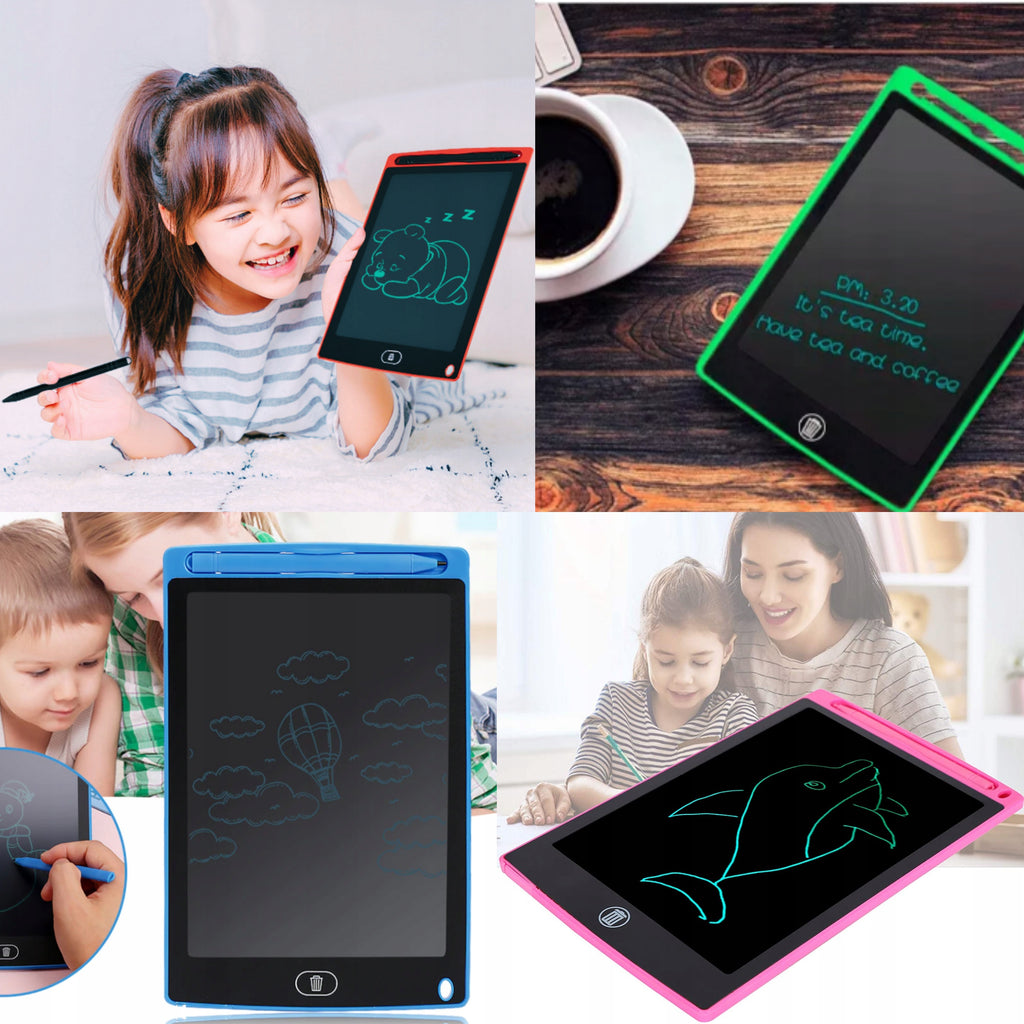 Tablet Graficzny LCD dla Dzieci - Tablica do Rysowania z Pisakiem